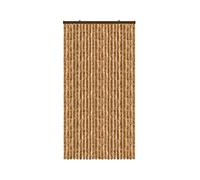 CapitanCasa Tenda Antimosca A Caduta con Pannello Porta Finestra in Ciniglia Vari Colori 100x220 Bronzo