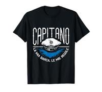 Capitani Navi Uomini Motoscafo Regali Barca Capitano Maglietta