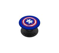 Capitano Autismo Supereroe PopSockets PopGrip Adesivo