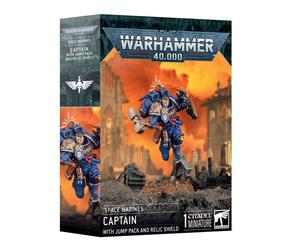 CAPITANO CON REATTORI DORSALI E SCUDO RELIQUIA captain with jump pack and relic