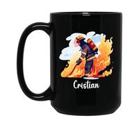 Capitano Dei Vigili Del Fuoco Tazze Di Caffè Divertenti Tazza Colazione Novità Tazza Mug Regali Divertenti Per Natale Regalo Anniversario Ragazze 330ml