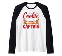 Capitano della squadra Cookie Baking Maglia con Maniche Raglan