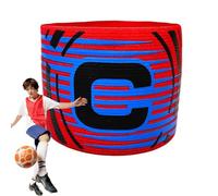 Capitano di calcio brassouche - STRACH STRAUD REGOLABLE, BANDA C TIME DEL SEMPLICE | Polsino di allenamento traspirante, accessorio per simbolo di sostenibile, indicatore di evento del giorno