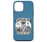 Capitano Fox Guardiano dei mari Avventura Nautica Animale A Custodia per iPhone 12 mini