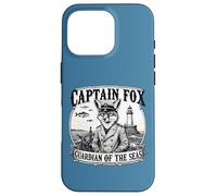 Capitano Fox Guardiano dei mari Avventura Nautica Animale A Custodia per iPhone 16 Pro