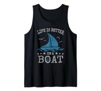 Capitano in Barca a Vela | Vintage Life is Better on a Boat Canotta