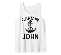 Capitano John Barca Barca Barca Yacht Anchor Canotta