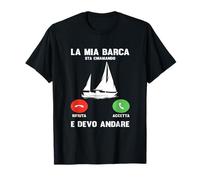 Capitano La Mia Barca Sta Chiamando E Devo Andare Marinio Maglietta