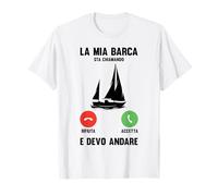 Capitano La Mia Barca Sta Chiamando E Devo Andare Marinio Maglietta