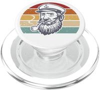 Capitano Marinaio Retrò Paglietta PopSockets PopGrip per MagSafe