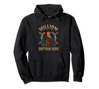 Capitano Scozzese - William Captain Kidd Felpa con Cappuccio