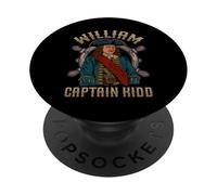 Capitano scozzese - William Captain Kidd PopSockets PopGrip Adesivo