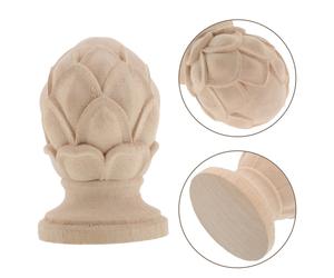 Capitello Decorativo in Legno Massello Puntale Per Mobili Fai Da Cimase Scale