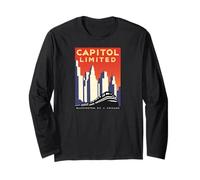 Capitol Limited (da Washington DC a Chicago) Maglia a Manica