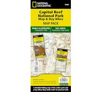 Capitol Reef Day Hikes and National Park [Map Pack Bundle]
