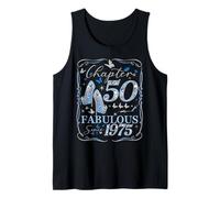 Capitolo 50 Favoloso dal 1975 50th Diamond Birthday Queen Canotta