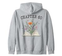 Capitolo 60 - I Fiori Selvatici per Il 60° Compleanno degli Amanti dei Libri e dei Lettori Felpa con Cappuccio