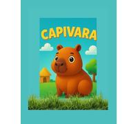 Capivara: Livro para colorir