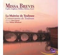 William Whitehead Missa Brevis: Caplet/Leighton/Delibes/Britten/Faure (CD) Album