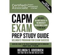 Belinda Goodrich CAPM Exam Prep Study Guide (Tascabile)