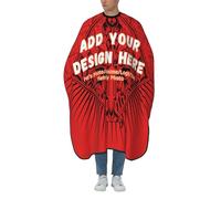 Capo barbiere personalizzato Capo taglio capelli personalizzato con chiusura a scatto Grembiule parrucchiere per salone barbiere