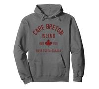 Capo Bretone Isola Nuova Scozia Canada Vintage Felpa con Cappuccio