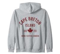 Capo Bretone Isola Nuova Scozia Canada Vintage Felpa con Cappuccio