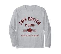 Capo Bretone Isola Nuova Scozia Canada Vintage Maglia a Manica