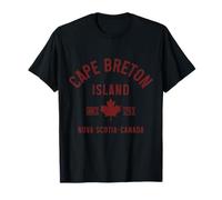 Capo Bretone Isola Nuova Scozia Canada Vintage Maglietta