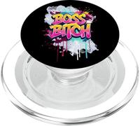 Capo Cagna Umorismo maleducato Femminista Hustle Donne Imprenditrici PopSockets PopGrip per MagSafe