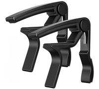 Capo - Capotasto per chitarra elettrica acustica, confezione da 2