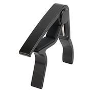 Capo Change Quick Alluminio per Chitarra Acustica/elettrica a U Violino Violino B Violin Banjosilver Guitar Capoacustico Capoelettrico CIPOALETTRICA Capocapobass Capo (BLACK)