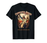 Capo degli Indiani d'America della tribù Apache Chiricahua Stand Strong Maglietta