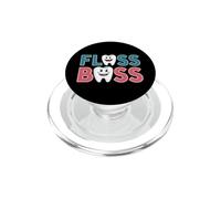 Capo del filo interdentale - Dentista divertente PopSockets PopGrip per MagSafe