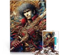 Capo dell'armatura rossa Puzzle da 1000 pezzi per adolescenti Giocattolo educativo per l'apprendimento è ideale come regalo per tutta la famiglia 38x26cm
