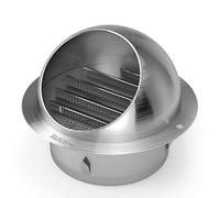 Capo di cappuccio del camino, cappuccio per ventilazione a bull-toro 304 in acciaio inossidabile per feritori per ventilazione a parete Grill Copertura Cap rowl gallo, uscita di sfiato a parete