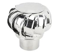 Capo di chimney rotante in acciaio inossidabile Capo animale a prova di polvere per la polvere per il tetto casalingo (11 cm / 4.3in)