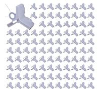 Capo di gancio, cappa di amo per esche da | 100 tappi di sicurezza con ganci tripli - cappelli a gancio, copertura di sicurezza per ami da, supporto di sicurezza coppia