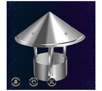 Capo di Pioggia Top con Cono di Cannone del Camino, Cappello da Pioggia per Camino, Cappuccio per Ventilazione per Esterni, Cappuccio da Pioggia del Camino, Tappo del Camino Tutto meteorologico,