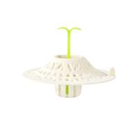 Capo di svuotamento in silicone - asciugacapelli per lavello e doccia con maniglia germinale di soia, filtro durevole per pavimento del bagno | Dormitory House Accessorio di viaggio per campeggio faci