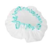 Capo doccia a prova di acqua a doppio strato addensare donna elastico cappello bagno per fare la sola bagnatura per cucinare (Diametro di grande 31 cm)