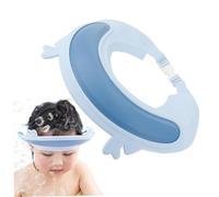 Capo doccia per bambini, cappuccio per la doccia per bambini con viscere da bagno per larga con corna per cappello da protezione per gli occhi e le orecchie con fibbie regolabili Aiuti per la