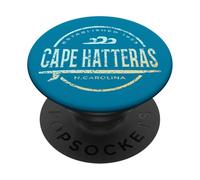 Capo Hatteras Carolina del Nord - Cape Hatteras NC Vintage Surf PopSockets PopGrip Adesivo