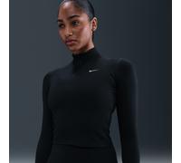 Capo midlayer con zip a 1/4 Dri-FIT Nike One Fitted - Donna - Nero XXL (IT 56-58)