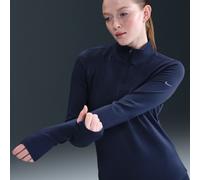 Capo midlayer con zip a metà lunghezza Therma-FIT Nike One - Donna - Blu XXS