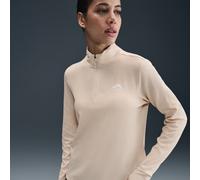 Capo midlayer da running con zip a 1/4 Dri-FIT Nike Trail - Donna - Bianco L (IT 48-50)