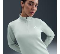 Capo midlayer da running con zip a 1/4 Dri-FIT Nike Trail - Donna - Grigio XXL (IT 56-58)