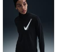 Capo midlayer da running con zip a metà lunghezza Dri-FIT Nike Swoosh - Donna - Nero XL (IT 52-54)