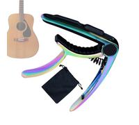 Capo per chitarra per capotasto acustico, per chitarra | Clip per ukulele pesante - Capo per chitarra portatile progettato per precisione per prestazioni palcosceniche, concerti dal e