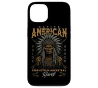 Capo tribale del mese del patrimonio dei nativi americani Custodia per iPhone 13